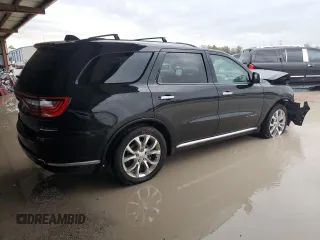 2017 Dodge Durango Citadel Anodized Platinum with VIN 1C4RDHEG8HC748327, listed as a Copart auction lot 39654524 with 137,966 mi miles and . Bid and sale history available at DreamBid. Image 3.