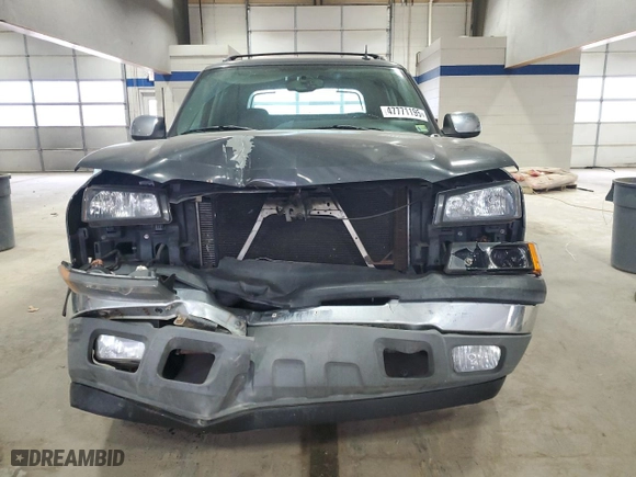 2005 Chevrolet Avalanche LS with VIN 3GNEC12Z95G292918, listed as a Copart auction lot 47771195 with 234,481 mi miles and Salvage Title. Bid and sale history available at carsss.com. Image 5.