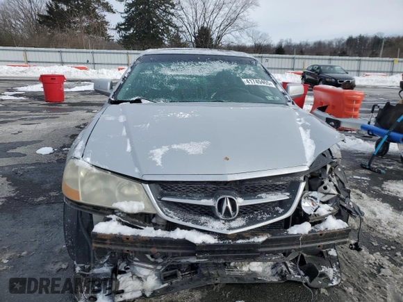 2003 Acura TL Type S with VIN 19UUA56873A051200, listed as a Copart auction lot 41749465 with 154,443 mi miles and Salvage Title. Bid and sale history available at carsss.com. Image 5.