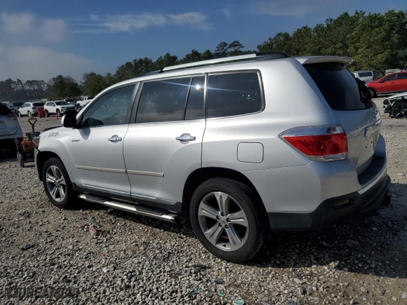 2011 Toyota Highlander Limited with VIN 5TDYK3EH8BS031350, listed as a Copart auction lot 46790185 with 181,032 mi miles and Salvage Title. Bid and sale history available at carsss.com. Image 2.
