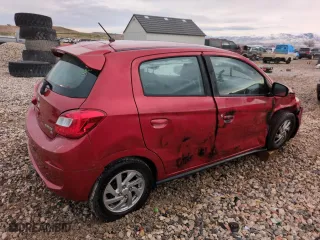 2017 Mitsubishi Mirage SE with VIN ML32A4HJ8HH002234, listed as a Copart auction lot 49876515 with 84,421 mi miles and Salvage Title. Bid and sale history available at carsss.com. Image 3.