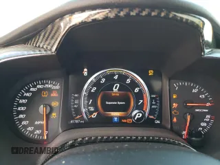2018 Chevrolet Corvette Z06 1LZ with VIN 1G1YP2D62J5600301, listed as a Copart auction lot 64827244 with 41,767 mi miles and Salvage Title. Bid and sale history available at carsss.com. Image 9.