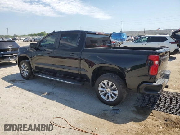 2020 Chevrolet Silverado 1500 Custom with VIN 3GCPWBEF5LG107096, listed as a Copart auction lot 52941095 with 61,415 mi miles and Salvage Title. Bid and sale history available at DreamBid. Image 2.