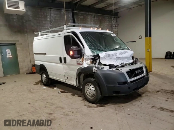 2019 Ram ProMaster Cargo with VIN 3C6TRVNG7KE533390, listed as a Copart auction lot 46660255 with 118,573 mi miles and Salvage Title. Bid and sale history available at DreamBid. Image 14.