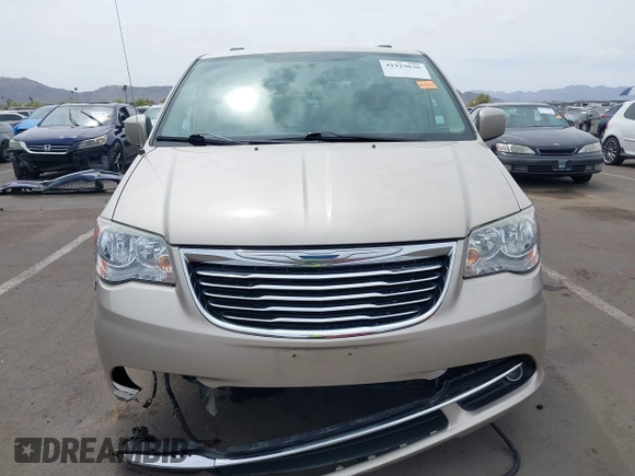 2012 Chrysler Town & Country Touring with VIN 2C4RC1BG8CR362649, listed as a IAAI auction lot 41929036 with 162,870 mi miles. Bid and sale history available at carsss.com. Image 11.
