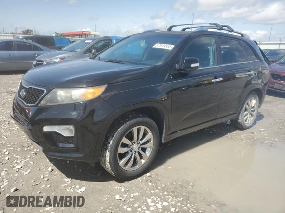2012 Kia Sorento SX z VIN 5XYKW4A28CG193611, wystawiony jako Copart lot #57659935 z przebiegiem 203 349 mil mil oraz Szkoda całkowita • Salvage title. Historia ofert i sprzedaży dostępna na DreamBid. Obrazek 1.