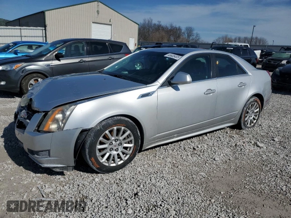 2010 Cadillac CTS Luxury with VIN 1G6DE5EG1A0127348, listed as a Copart auction lot 46606405 with 165,033 mi miles and Salvage Title. Bid and sale history available at carsss.com. Image 1.