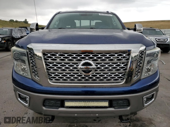 2016 Nissan Titan Platinum Reserve with VIN 1N6BA1F4XGN515605, listed as a Copart auction lot 65182285 with 62,139 mi miles and Clean title. Bid and sale history available at DreamBid. Image 5.