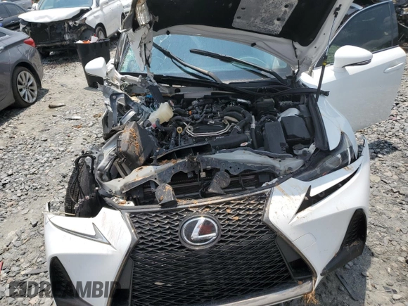 2017 Lexus IS 200t with VIN JTHBA1D25H5052504, listed as a Copart auction lot 59294565 with Not provided miles and Salvage title. Bid and sale history available at DreamBid. Image 11.