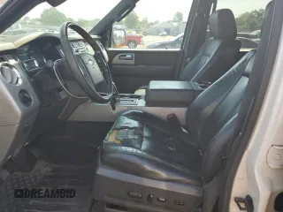 2008 Ford Expedition Max Limited with VIN 1FMFK20538LA42213, listed as a Copart auction lot 61907205 with 282,067 mi miles and Salvage title. Bid and sale history available at DreamBid. Image 7.