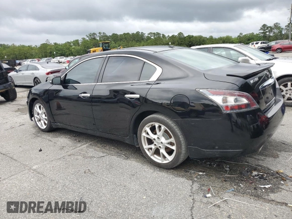 2012 Nissan Maxima SV with VIN 1N4AA5AP5CC854680, listed as a Copart auction lot 59603925 with 142,392 mi miles and Clean title. Bid and sale history available at DreamBid. Image 2.
