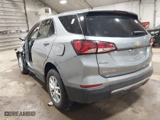 2024 Chevrolet Equinox LT with VIN 3GNAXUEG0RL369316, listed as a IAAI auction lot 41759727 with NaN miles. Bid and sale history available at carsss.com. Image 3.