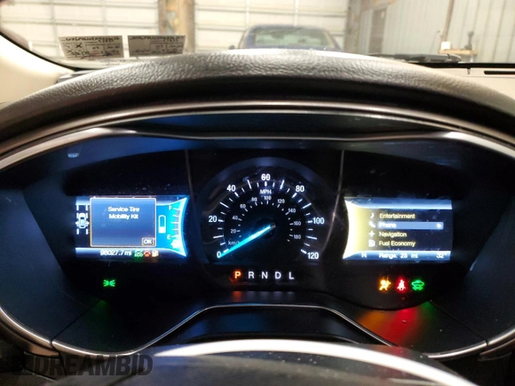 2017 Ford Fusion Hybrid SE z VIN 3FA6P0LU4HR226127, wystawiony jako Copart lot #50496455 z przebiegiem 98 027 mil mil oraz Szkoda całkowita • Salvage title. Historia ofert i sprzedaży dostępna na DreamBid. Obrazek 9.