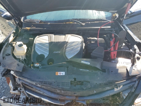 2015 Hyundai Azera Limited with VIN KMHFH4JG7FA480123, listed as a Copart auction lot 56900285 with 136,325 mi miles and Salvage title. Bid and sale history available at DreamBid. Image 11.