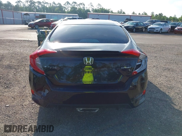 2019 Honda Civic Sport with VIN 2HGFC2F82KH553176, listed as a IAAI auction lot 42395963 with 73,950 mi miles and . Bid and sale history available at DreamBid. Image 15.