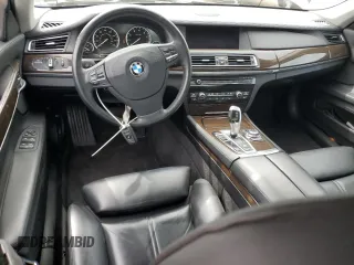 2011 BMW 7 Series 740Li with VIN WBAKB4C51BC574574, listed as a Copart auction lot 50425125 with 78,968 mi miles and Salvage title. Bid and sale history available at DreamBid. Image 8.