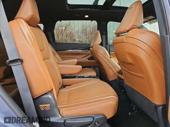 2024 Infiniti QX60 Autograph с VIN 5N1DL1HU0RC332520, выставлен на аукционе Copart как лот 49619145 с пробегом 11 833 миль миль и Чистый • Clean title. История ставок и продаж доступна на DreamBid. Изображение 11.
