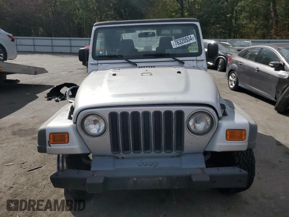 2006 Jeep Wrangler SE with VIN 1J4FA29166P739480, listed as a Copart auction lot 76320934 with 139,542 mi miles and Salvage Title. Bid and sale history available at carsss.com. Image 5.