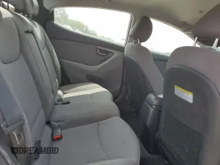 2016 Hyundai Elantra SE with VIN 5NPDH4AE2GH717251, listed as a Copart auction lot 56493135 with 87,975 mi miles and Salvage title. Bid and sale history available at DreamBid. Image 10.