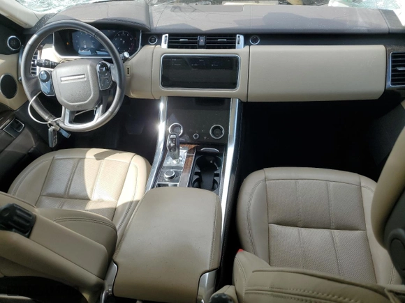 2019 Land Rover Range Rover Sport HSE with VIN SALWR2RV8KA814865, listed as a Copart auction lot 52390825 with 45,795 mi miles and Salvage Title. Bid and sale history available at carsss.com. Image 8.