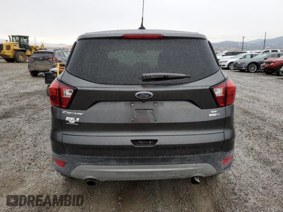 2019 Ford Escape SE with VIN 1FMCU9GD9KUA21466, listed as a Copart auction lot 81195894 with 29,894 mi miles and Salvage Title. Bid and sale history available at carsss.com. Image 6.