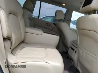 2017 Infiniti QX80 with VIN JN8AZ2NF1H9646579, listed as a Copart auction lot 58546715 with 80,244 mi miles and Salvage title. Bid and sale history available at DreamBid. Image 11.