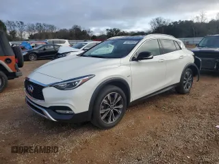 2017 Infiniti QX30 Premium with VIN SJKCH5CR6HA035058, listed as a Copart auction lot 45188845 with 86,593 mi miles and Salvage Title. Bid and sale history available at carsss.com. Image 1.