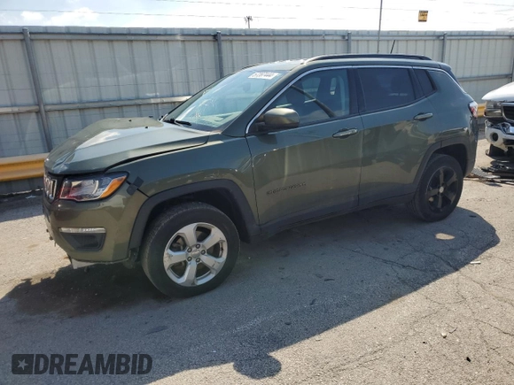 2019 Jeep Compass Latitude with VIN 3C4NJDBB2KT735142, listed as a Copart auction lot 57287444 with 139,517 mi miles and Non repairable. Bid and sale history available at DreamBid. Image 1.