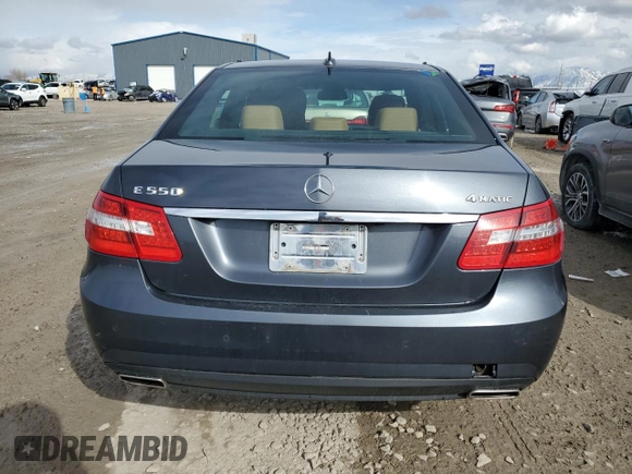 2010 Mercedes-Benz E-Class E 550 Luxury with VIN WDDHF9AB8AA126744, listed as a Copart auction lot 49473705 with 142,930 mi miles and Clean Title. Bid and sale history available at carsss.com. Image 6.