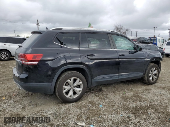 2018 Volkswagen Atlas SE z VIN 1V2CP2CAXJC598119, wystawiony jako Copart lot #48925765 z przebiegiem 73 724 mil mil oraz Szkoda całkowita • Salvage title. Historia ofert i sprzedaży dostępna na DreamBid. Obrazek 3.