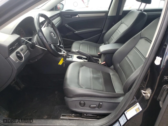 2020 Volkswagen Passat 2.0T SE with VIN 1VWSA7A37LC016672, listed as a Copart auction lot 51598285 with 134,298 mi miles and Salvage Title. Bid and sale history available at carsss.com. Image 7.