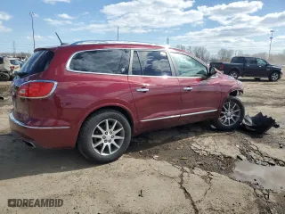 2017 Buick Enclave Leather with VIN 5GAKVBKD3HJ214624, listed as a Copart auction lot 52945445 with 145,594 mi miles and Clean Title. Bid and sale history available at carsss.com. Image 3.