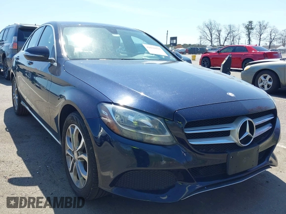 2015 Mercedes-Benz C 300 with VIN 55SWF4JB7FU059751, listed as a IAAI auction lot 42039373 with 59,625 mi miles and . Bid and sale history available at DreamBid. Image 1.