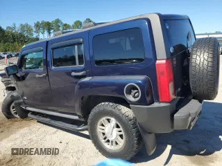 2007 Hummer H3 SUV with VIN 5GTDN13E278152219, listed as a Copart auction lot 76464864 with 205,112 mi miles and Salvage Title. Bid and sale history available at DreamBid. Image 2.