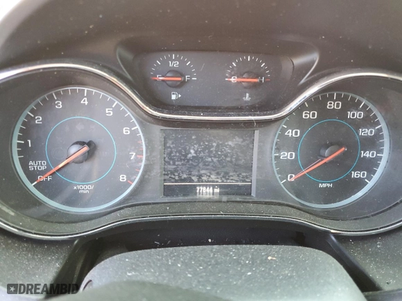 2018 Chevrolet Cruze LS with VIN 1G1BC5SM3J7146195, listed as a Copart auction lot 48436615 with 77,644 mi miles and Salvage Title. Bid and sale history available at carsss.com. Image 9.