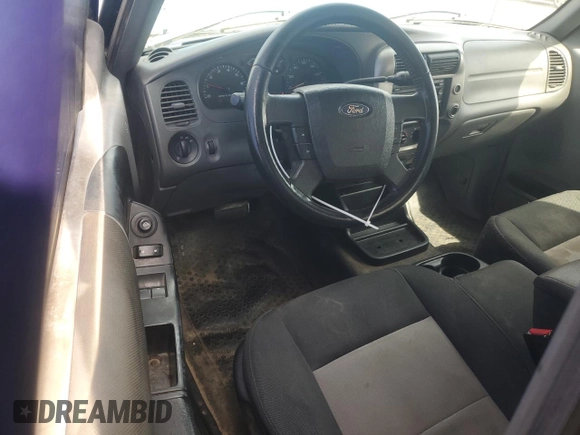 2010 Ford Ranger XL with VIN 1FTKR1ED9APA19896, listed as a Copart auction lot 47200235 with 266,145 mi miles and Salvage Title. Bid and sale history available at DreamBid. Image 8.