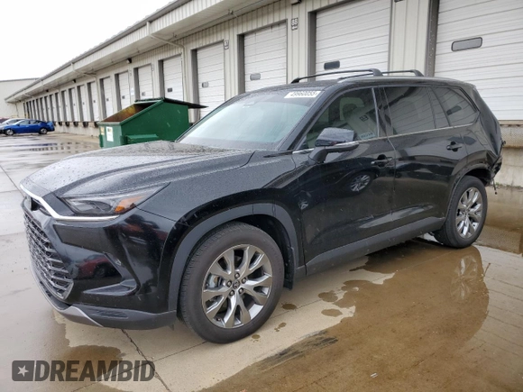 2024 Toyota Highlander XLE z VIN 5TDAAAB5XRS040998, wystawiony jako Copart lot #49960055 z przebiegiem 12 978 mil mil oraz Szkoda całkowita • Salvage title. Historia ofert i sprzedaży dostępna na DreamBid. Obrazek 1.