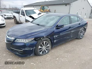 2017 Acura TLX w/Technology Pkg with VIN 19UUB1F51HA003548, listed as a IAAI auction lot 41843968 with 72,902 mi miles. Bid and sale history available at carsss.com. Image 2.