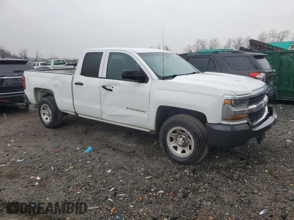2018 Chevrolet Silverado 1500 Work Truck with VIN 1GCRCNEH1JZ374057, listed as a Copart auction lot 85467094 with 0 mi miles and Salvage Title. Bid and sale history available at carsss.com. Image 4.