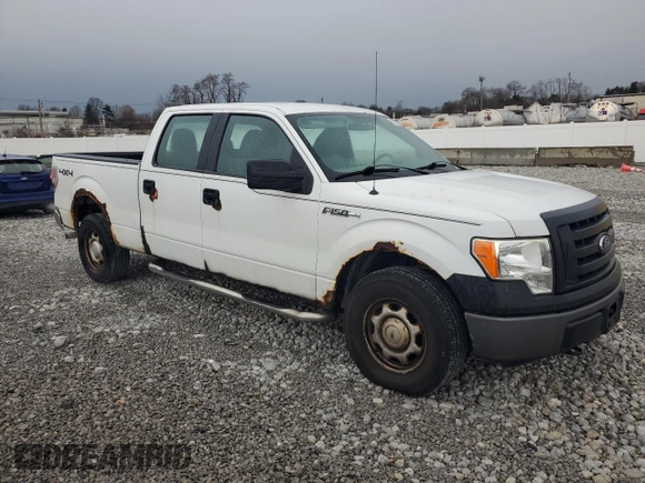 2011 Ford F-150 XL with VIN 1FTFW1EF9BKE12811, listed as a Copart auction lot 50792495 with 148,616 mi miles and Clean Title. Bid and sale history available at DreamBid. Image 4.