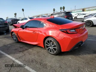 2023 Toyota GR86 with VIN JF1ZNBC11P8759329, listed as a Copart auction lot 80328044 with 10,616 mi miles and Salvage Title. Bid and sale history available at carsss.com. Image 2.