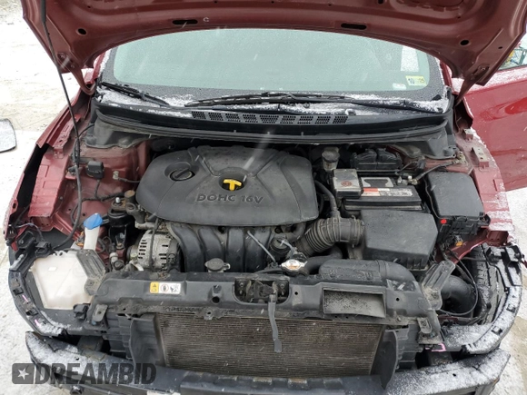 2013 Hyundai Elantra GLS with VIN 5NPDH4AE8DH452007, listed as a Copart auction lot 45407685 with 160,345 mi miles and Clean title. Bid and sale history available at DreamBid. Image 11.