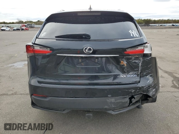 2015 Lexus NX 300h with VIN JTJBJRBZ0F2020040, listed as a Copart auction lot 47818385 with 185,470 mi miles and Salvage title. Bid and sale history available at DreamBid. Image 6.
