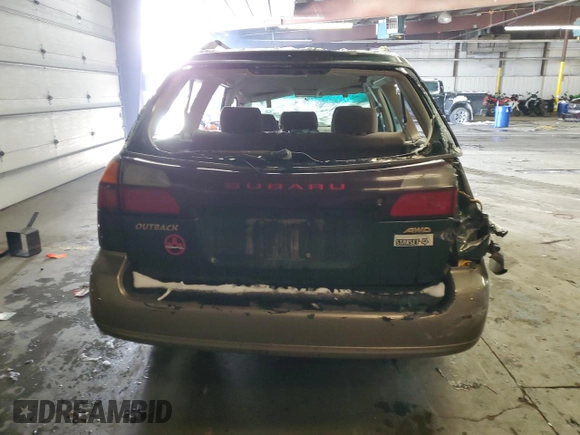 2003 Subaru Legacy Outback with VIN 4S3BH675037603192, listed as a Copart auction lot 45029405 with 247,596 mi miles and Salvage title. Bid and sale history available at DreamBid. Image 6.