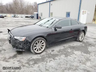 2015 Audi A5 Premium with VIN WAUCFAFR2FA008883, listed as a Copart auction lot 49975435 with 119,685 mi miles and Salvage Title. Bid and sale history available at carsss.com. Image 1.