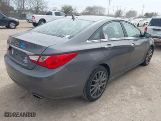 2011 Hyundai Sonata SE with VIN 5NPEC4AC1BH125690, listed as a IAAI auction lot 41696699 with 172,028 mi miles. Bid and sale history available at carsss.com. Image 4.