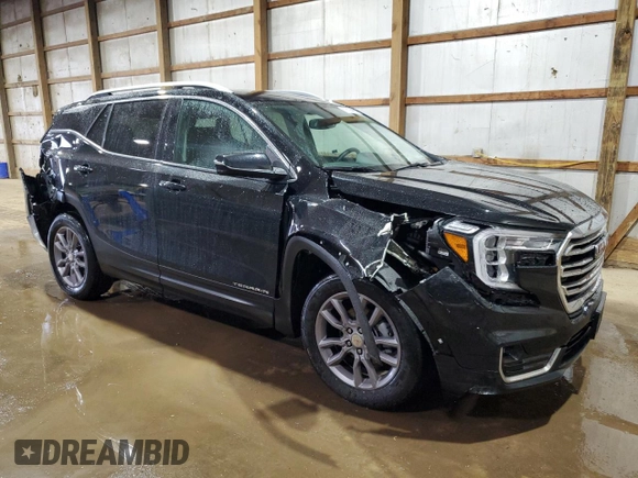 2024 GMC Terrain SLT with VIN 3GKALVEG3RL334008, listed as a Copart auction lot 61628685 with 21,573 mi miles and Clean title. Bid and sale history available at DreamBid. Image 4.