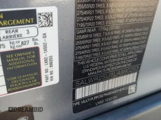 2020 Land Rover Range Rover Sport with VIN SALWR2SU1LA890253, listed as a Copart auction lot 48576995 with 86,592 mi miles and Salvage Title. Bid and sale history available at DreamBid. Image 14.