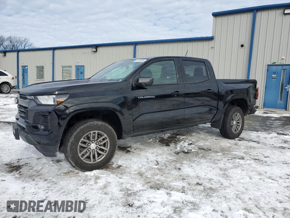 2023 Chevrolet Colorado 2WD LT with VIN 1GCGSCEC0P1123797, listed as a Copart auction lot 41610745 with 35,637 mi miles and Salvage title. Bid and sale history available at DreamBid. Image 1.