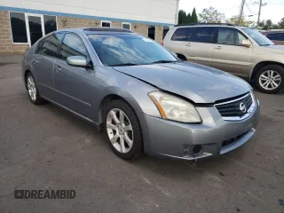 2008 Nissan Maxima 3.5 SE with VIN 1N4BA41E58C827645, listed as a Copart auction lot 74666844 with 146,742 mi miles and Salvage Title. Bid and sale history available at carsss.com. Image 4.